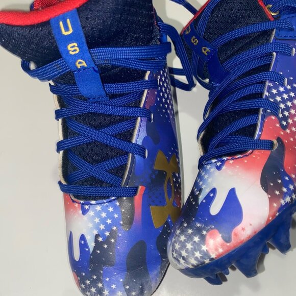 Under Armour Youth Football Cleats Size 2Y - Picture 8 of 9